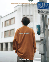 ハーフハイカラーワークシャツ / MOBLAB Half-high collar work shirt "Come Along"