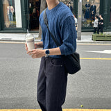 クボセミワイドローデニムパンツ / Kubo Semi-Wide Raw Denim Pants (2 colors)