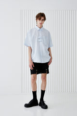 DOBLE HOLDER STRIPE HALF SHIRT SKY BLUE (6566862880886)