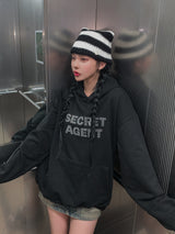 (UNISEX) シークレットストーンオーバーフード