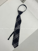 Checkered Geek Preppy Automatic Tie