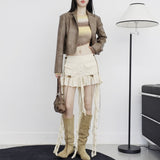 Peach Basic Jacket