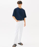 ONE POCKET MINIMAL COLLAR OVERFIT SHIRT (SAGE GEEN) (6585515212918)