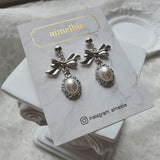 [SNSD Tiffany Piercing] Mary Piercing - Pearl Version (Silver)