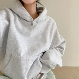 [Bellide made/fleece-lined wool] Berrygood fleece-lined wool embroidery hoodie