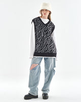 VELVET KNIT VEST (6628227088502)
