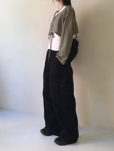 Yells Balloon Maxi Cotton Cargo Pants