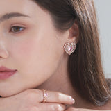 PEACH FUZZ EARRINGS