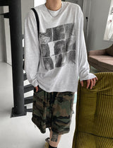 No.0288 square loose T