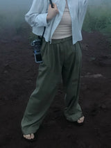 フェイバーツータックパンツ