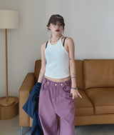 ホルターニットスリーブレス/Halter Knit Sleeveless (3color)