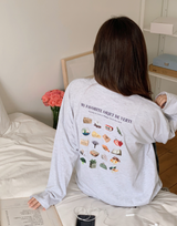 Objet Printing Overfit Long Sleeve T-shirt (3color)