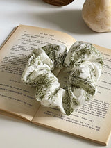 oar French Etoile Scrunchie [Green]