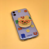 ari pattern jellycase (iphone case) (6638905426038)