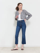 JENNY COTTON TWEED CROP CARDIGAN_NAVY (6580889944182)