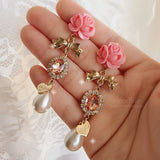 Pink Rose Princess Piercing