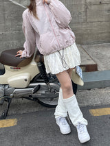 ロマンティックリンクルバンディングスカート / Romantic wrinkle banding skirt