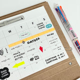 lettering sticker