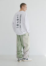 ラインジョガーパンツ / BSR2223FWPT047 WD HF LINE JOGGER PANTS CREAM KHAKI