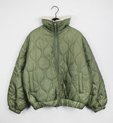 ヴィンテージキルティングジャンパー/vintage quilted jumper