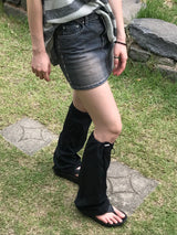 ファンキーナイロンレッグウォーマー