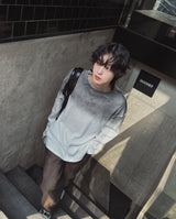 フェイダムスプレーワッフル長袖 (2 color)