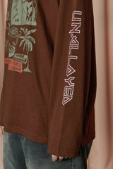 バンドLSV Tシャツ / ブラウン
