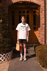 フレッシュミルククルーネックユニセックスTシャツ / Fresh milk crew neck Unisex T-shirt
