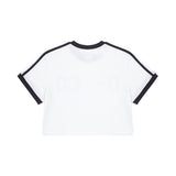 03-RINGER CROP TEE_White