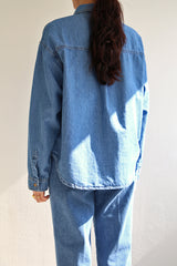 シリアルデニムBL ポケットシャツ/CEREAL DENIM BL / POCKET SHIRT