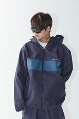 OG3Lフーデッドジャケット/BSR2223FWJK070 BSRBT OG 3L HOODED JACKET NAVY