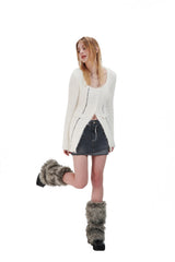 ファーレッグウォーマー / FUR WARMER