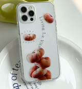 ラビタローカルフードピーチフォーンケース / La Vita Local Food Peach Phone Case