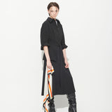 POCKET BELTED DRESS, BLACK (6629500125302)