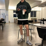オーバーサイズフィットプレミアムNYCデュアルペーパーフーディー