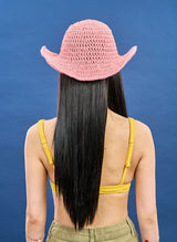 Crochet Cowboy Hat (indipink)