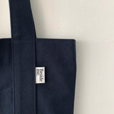 ツイルシンプルラインバッグ - deep navy