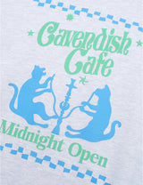 キャベンディッシュカフェスウェットシャツ/CAVENDISH CAFE SWEATSHIRT LIGHT GREY(CV2CFUM464A)