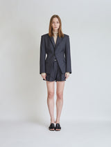 GRAY HOURGLASS STRIPE BLAZER (6679786160246)