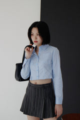 Leta Crop Shirt (2color)