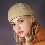 Light padding watch cap BEIGE