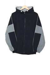 パイピングカラーフードジップアップ / Piping Color Hood Zip-up