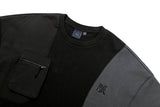フレックポケットスウェット / FLECK POCKET SWEAT SHIRT_BLACK
