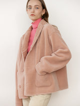 RIVERSIBLE MUSTANG JACKET PINK