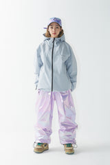 メロースーパーワイドベンティレーションパンツ / BSR2223FWPT014 MELLOW SUPER WIDE VENTILATION PANTS HOLOGRAM PINK