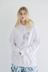 Bロゴパーカー / BSR2223FWPO059 B LOGO HOODIE WHITE