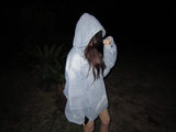 デニムウォッシングフーディ