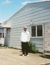 セラーロゴフーディー / SELLER LOGO HOODIE PURPLE(BLUE)(CV2BFUM400A)