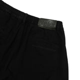 BLACK DRAWSTRING TROUSERS