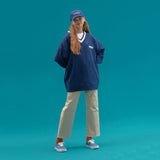 BASIC V NECK  KNIT SWEATER_BLUE (6610796839030)